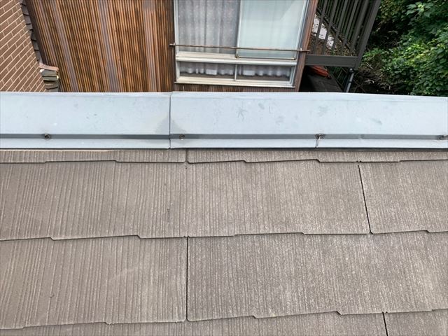 棟板金の釘の抜け